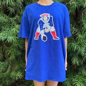 New England Patriots NFL Destroyed Tee